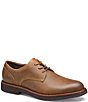 Johnston & Murphy Men's Tyson Oiled Leather Plain Toe Oxfords - Image 1