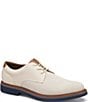 Johnston & Murphy Men's Tyson Perforated Nubuck Leather Plain Toe Oxfords - Image 1