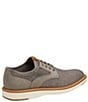 Color:Gray - Image 3 - Men's Upton Knit Plain Toe Oxfords