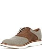 Johnston & Murphy Men's Upton Knit Brogue Saddle Oxfords - Image 4