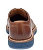 Color:Tan/Blue - Image 4 - Men's Upton Plain Toe Leather Oxford