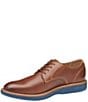 Color:Tan/Blue - Image 6 - Men's Upton Plain Toe Leather Oxford