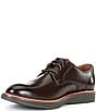 Johnston & Murphy Men's Upton Oiled Leather Plain Toe Leather Oxfords - Image 4