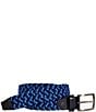 Johnston & Murphy Men's Woven Stretch Knit Belt - Image 1