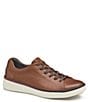 Color:Mahogany - Image 1 - Men's XC4 Foust Lace-To-Toe Waterproof Leather Dress Sneakers