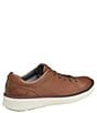 Color:Mahogany - Image 3 - Men's XC4 Foust Lace-To-Toe Waterproof Leather Dress Sneakers