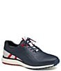 Color:Navy - Image 1 - Men's XC4 H3-Luxe Waterproof Leather Hybrid Golf Shoes