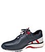 Color:Navy - Image 6 - Men's XC4 H3-Luxe Waterproof Leather Hybrid Golf Shoes