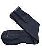 Color:Navy - Image 2 - Pindotted First in Comfort Dress Socks