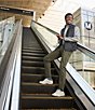 Johnston & Murphy Quilted Woven Stretch Knit Reversible Vest - Image 3