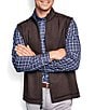 Color:Navy/Brown - Image 2 - Reversible Solid Full-Zip Vest