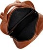 Color:Tan - Image 3 - Rhodes Leather Backpack
