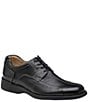 Color:Black Tumbled Leather - Image 1 - Shuler Bicycle Oxfords