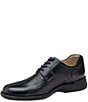 Color:Black Tumbled Leather - Image 5 - Shuler Bicycle Oxfords