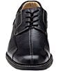 Color:Black Tumbled Leather - Image 6 - Shuler Bicycle Oxfords