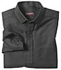 Johnston & Murphy Solid Birdseye Long Sleeve Woven Shirt - Image 2