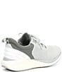 Color:White - Image 2 - TR1-Luxe Hybrid Plain Toe Nubuck Sneakers