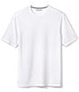Johnston & Murphy Vintage Slub Short-Sleeve Crewneck T-Shirt, Color:White - Image 1