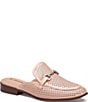 Johnston & Murphy Women's Ali Perforated Bit Buckle Loafer Mules - Image 1