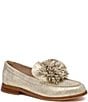 Johnston & Murphy Women's Gillian Suede Pom Pom Loafers - Image 1