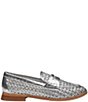 Johnston & Murphy Women's Gillian Woven Leather Penny Loafers - Image 2