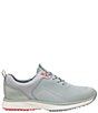 Color:Gray Waterproof Mesh/Leather - Image 2 - Women's H-1 Sport Hybrid Waterproof Mesh Lace-Up Golf Shoes
