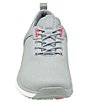 Color:Gray Waterproof Mesh/Leather - Image 4 - Women's H-1 Sport Hybrid Waterproof Mesh Lace-Up Golf Shoes