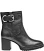 Johnston & Murphy Women's Izzie Waterproof Leather Buckle Booties - Image 2