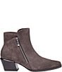 Johnston & Murphy Women's Kalista Suede Double Zip Booties - Image 2