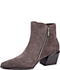 Johnston & Murphy Women's Kalista Suede Double Zip Booties - Image 6