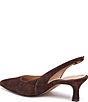 Johnston & Murphy Women's Lindsey Suede Slingback Pumps - Image 5