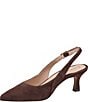 Johnston & Murphy Women's Lindsey Suede Slingback Pumps - Image 6