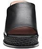 Johnston & Murphy Women's Mallory Leather Wedge Slide Sandals - Image 6