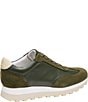 Johnston & Murphy Women's Piper T-Toe Leather and Suede Sneakers - Image 3