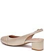 Johnston & Murphy Women's Sienna Leather Button Slingback Pumps - Image 5