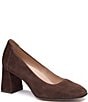 Johnston & Murphy Women's Whitney Bit Suede Pumps - Image 1