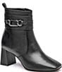 Johnston & Murphy Women's Whitney Nappa Leather Chain Bootie - Image 1