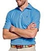 Color:Light Blue - Image 1 - XC4 Cool Degree Solid Performance Stretch Short Sleeve Polo Shirt