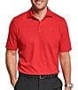 Color:Red - Image 1 - XC4 Cool Degree Solid Performance Stretch Short Sleeve Polo Shirt