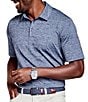 Color:Navy - Image 1 - XC4 Solid Performance Stretch Short Sleeve Polo Shirt