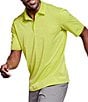 Color:Lime - Image 1 - XC4 Solid Performance Stretch Short Sleeve Polo Shirt