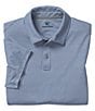 Color:Light Blue - Image 1 - XC4 Stripe Performance Stretch Short Sleeve Polo Shirt