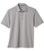 Color:White/Gray Assorted - Image 2 - XC4 Stripe Performance Stretch Short Sleeve Polo Shirt