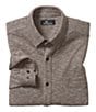 Color:Brown - Image 1 - XC Flex Long Sleeve Woven Shirt