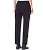 Color:Jones Black - Image 2 - Bi-Stretch Tapered Straight Leg Woven Pants