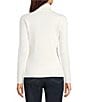 Jones New York Engineered Ribbed Knit Turtle Neck Long Sleeve Pullover Sweater - Image 6
