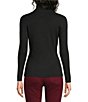 Jones New York Engineered Ribbed Knit Turtle Neck Long Sleeve Pullover Sweater - Image 2