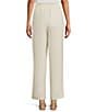Jones New York Linen Blend Straight Leg Drawstring Pants - Image 2