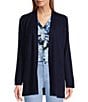 Jones New York Open Front Side Slit Icon Cardigan - Image 1