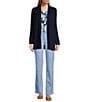 Jones New York Open Front Side Slit Icon Cardigan - Image 3